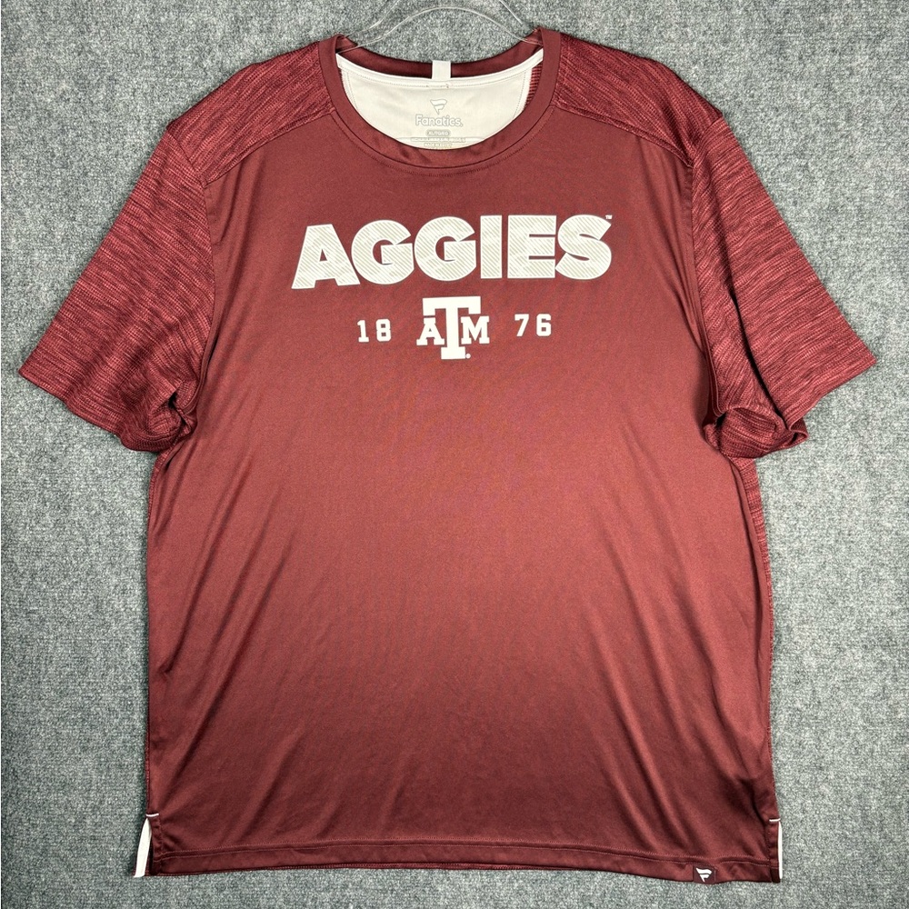 Texas A&M Aggies Performance Athletic Shirt Fanatics Men’s Size XL